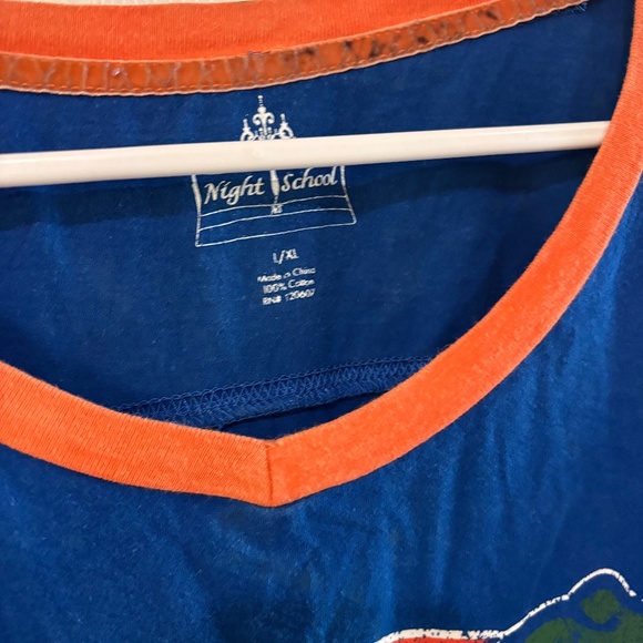 University of Florida UF Gators #1 Short Sleeve Oversize Tee Dress Size L/XL - Picture 8 of 14